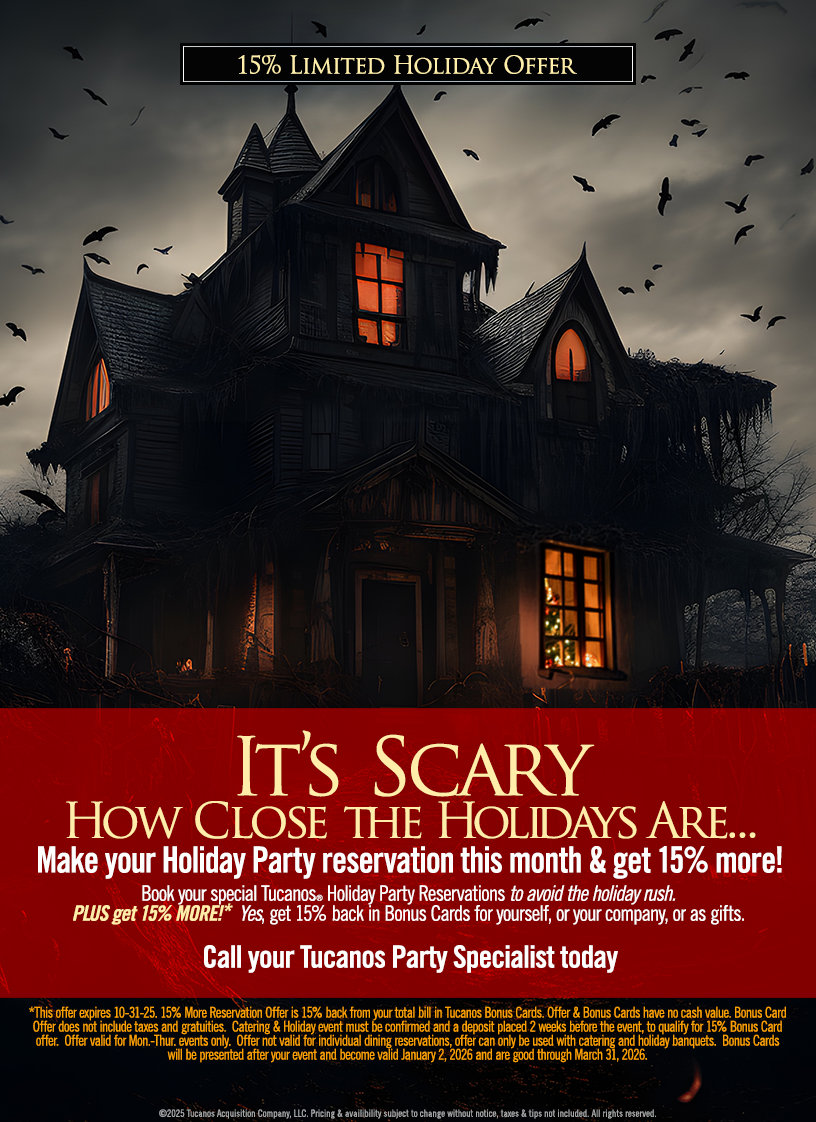 Tucanos Holiday Party Reservations