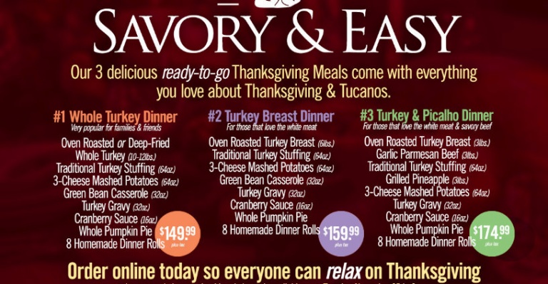 Thanksgiving Home Meals